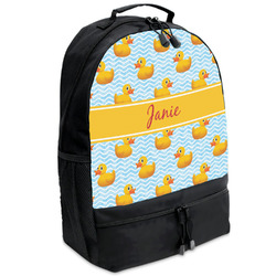 Rubber Duckie Backpacks - Black (Personalized)