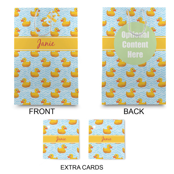 Rubber Duckie Large Gift Bag - Approval