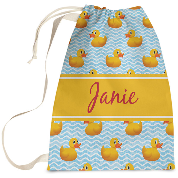 Custom Rubber Duckie Laundry Bag (Personalized)
