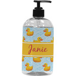 Rubber Duckie Plastic Soap / Lotion Dispenser (Personalized)