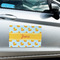 Rubber Duckie Large Rectangle Car Magnets- In Context