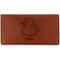 Rubber Duckie Leatherette Checkbook Holder (Personalized)