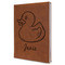 Rubber Duckie Leatherette Journal - Large - Single Sided - Angle View