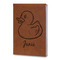 Rubber Duckie Leatherette Journal - Large - Double Sided (Personalized)