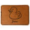 Rubber Duckie Leatherette Patches - Rectangle