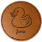 Rubber Duckie Leatherette Patches - Round