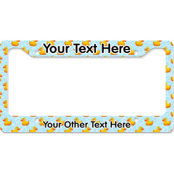 Rubber Duckie License Plate Frame - Style B (Personalized)