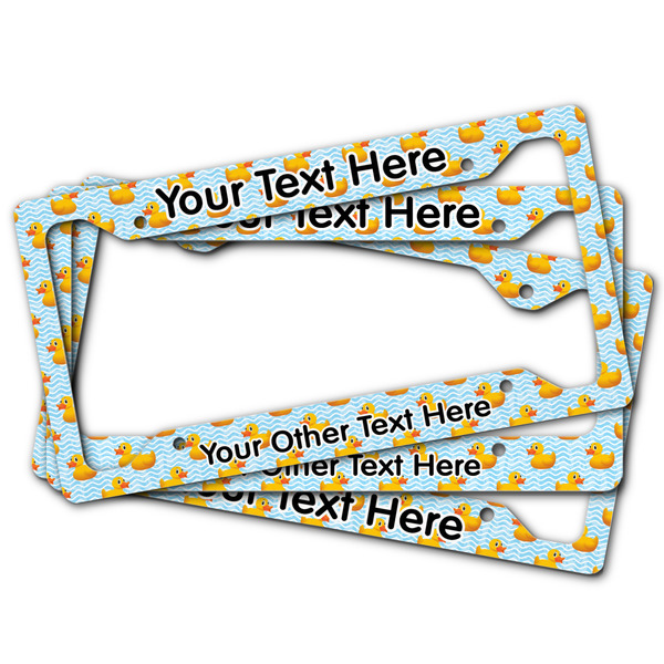 Rubber Duckie License Plate Frames - (PARENT MAIN)