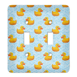 Rubber Duckie Light Switch Cover (2 Toggle Plate)