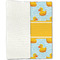 Rubber Duckie Linen Placemat - Folded Half