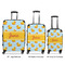 Rubber Duckie Luggage Bags all sizes - With Handle