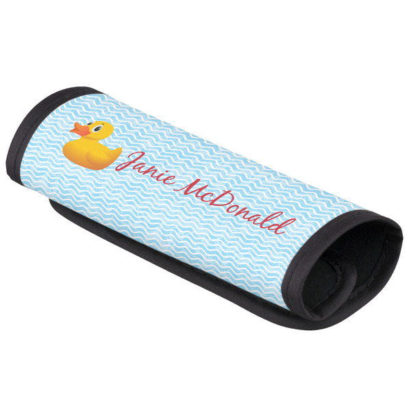 Custom Rubber Duckie Luggage Handle Cover (Personalized)