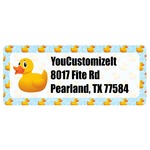 Rubber Duckie Return Address Labels (Personalized)