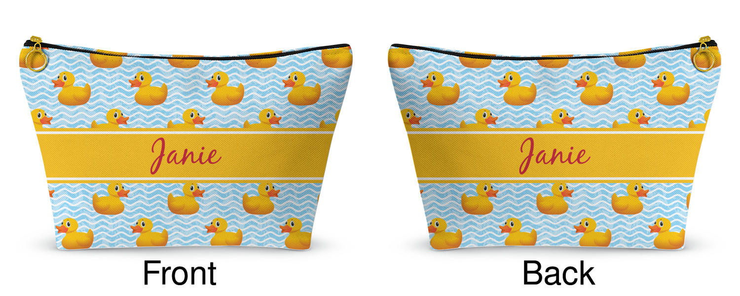 Custom Rubber Duckie Makeup Bag (Personalized) YouCustomizeIt