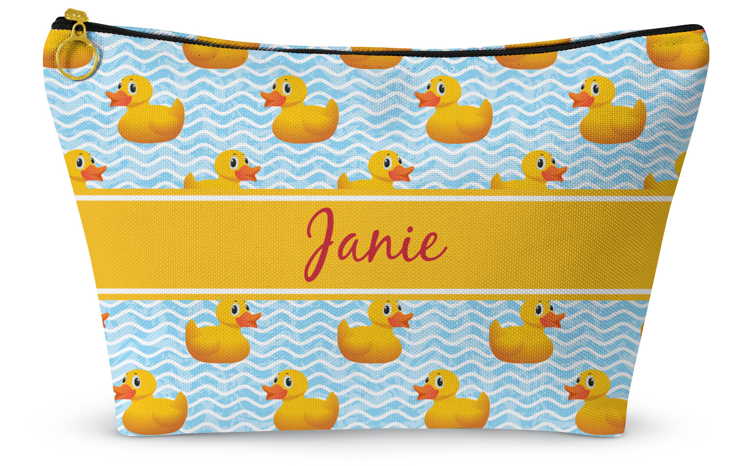Custom Rubber Duckie Makeup Bag (Personalized) YouCustomizeIt