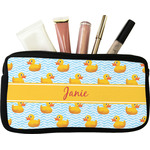 Rubber Duckie Makeup / Cosmetic Bag - Small (Personalized)