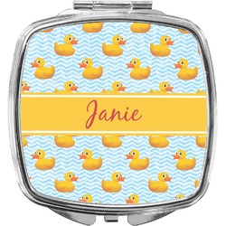 Rubber Duckie Compact Makeup Mirror (Personalized)