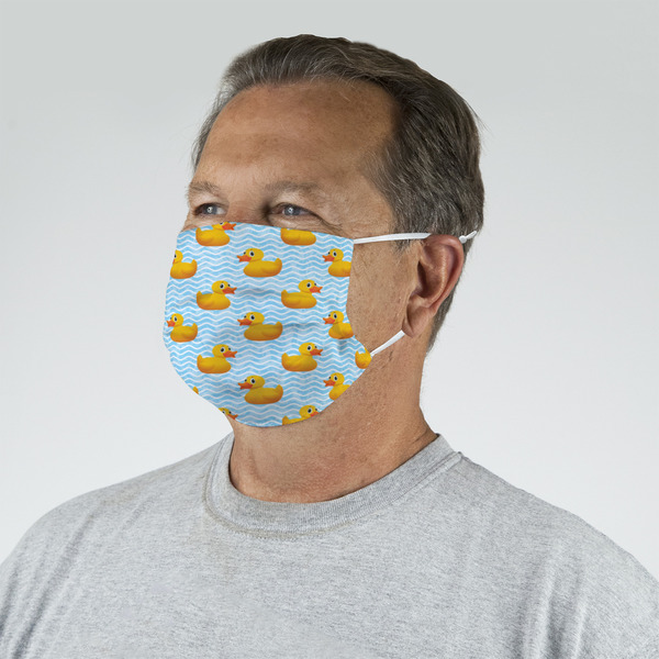 Rubber Duckie Mask - Quarter View on Guy