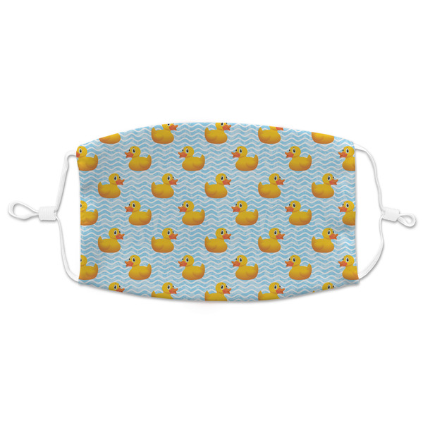 Custom Rubber Duckie Adult Cloth Face Mask - XLarge