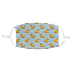 Rubber Duckie Adult Cloth Face Mask (Personalized)