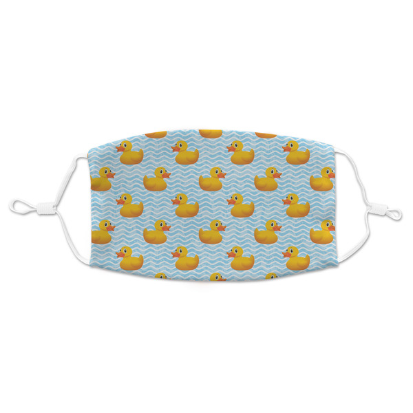 Custom Rubber Duckie Adult Cloth Face Mask - Standard