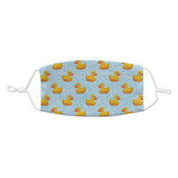 Rubber Duckie Kid's Cloth Face Mask (Personalized)