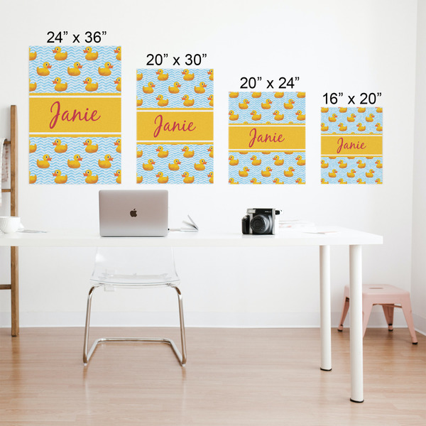 Rubber Duckie Matte Poster - Sizes