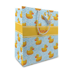 Rubber Duckie Medium Gift Bag (Personalized)