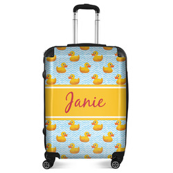 Rubber Duckie Suitcase - 24" Medium - Checked (Personalized)