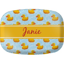 Rubber Duckie Melamine Platter (Personalized)