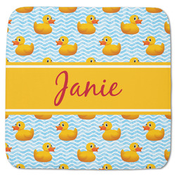 Rubber Duckie Memory Foam Bath Mat - 48"x48" (Personalized)
