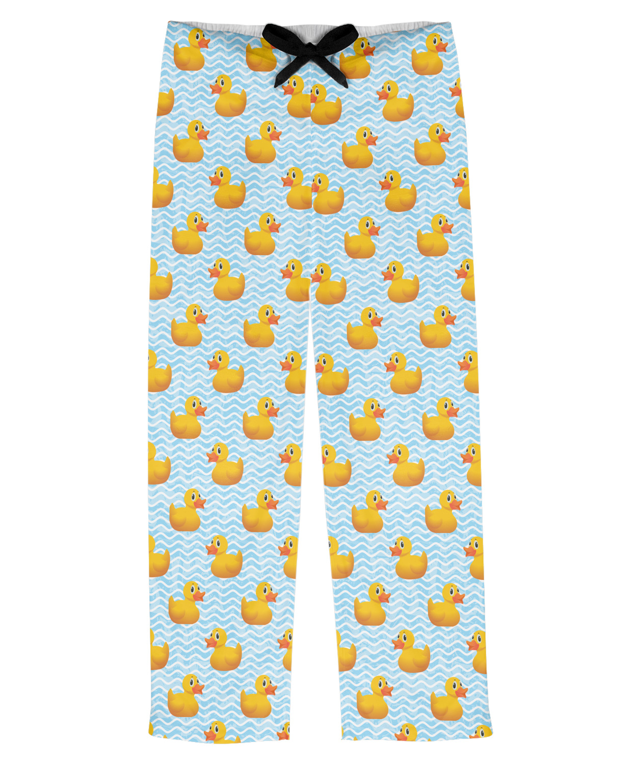 Rubber Duckie Mens Pajama Pants - XL (Personalized) - YouCustomizeIt