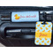 Rubber Duckie Metal Luggage Tag & Handle Wrap - In Context