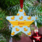 Rubber Duckie Metal Star Ornament - Lifestyle