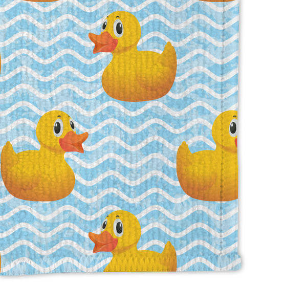 Rubber Duckie Microfiber Dish Rag - DETAIL