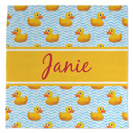 Rubber Duckie Microfiber Dish Towel (Personalized)
