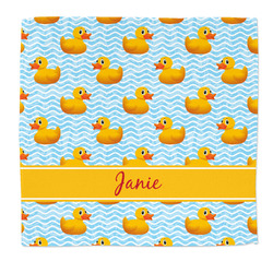 Rubber Duckie Microfiber Dish Rag (Personalized)