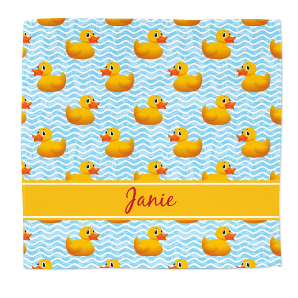 Custom Rubber Duckie Microfiber Dish Rag (Personalized)