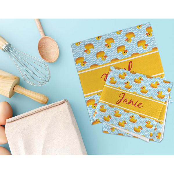 Rubber Duckie Microfiber Dish Rag - LIFESTYLE