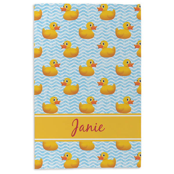 Rubber Duckie Microfiber Dish Towel - APPROVAL