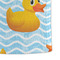 Rubber Duckie Microfiber Dish Towel - DETAIL