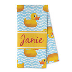 Rubber Duckie Kitchen Towel - Microfiber (Personalized)