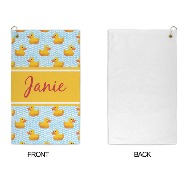 Rubber Duckie Microfiber Golf Towels - APPROVAL