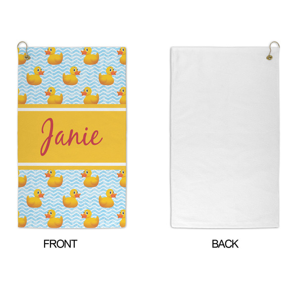 Rubber Duckie Microfiber Golf Towels - APPROVAL