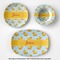 Rubber Duckie Microwave & Dishwasher Safe CP Plastic Dishware - Group