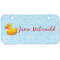Rubber Duckie Mini/Bicycle License Plate (2 Holes) (Personalized)