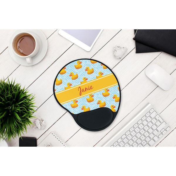Rubber Duckie Mouse Pad with Wrist Rest - LIFESYTLE 1