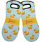 Rubber Duckie Neoprene Oven Mitts - Set of 2 w/ Name or Text