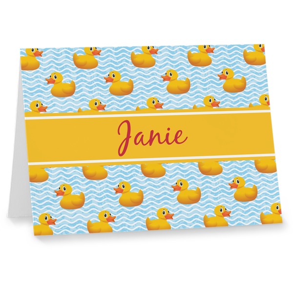 Custom Rubber Duckie Note cards (Personalized)