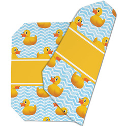 Rubber Duckie Dining Table Mat - Octagon (Double-Sided) w/ Name or Text